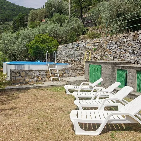 Holiday home Zweifamilienvilla Mit Aufstellpool Und Meerblick Recco